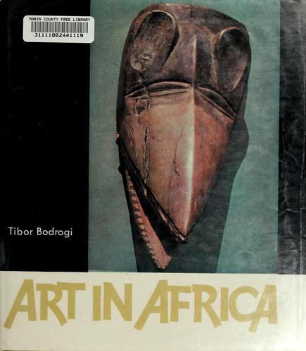 Cover for Art in Africa.