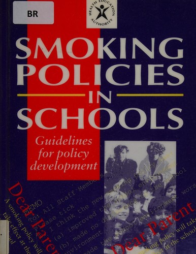 Cover for Smoking Policies in Schools