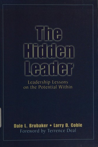 Cover for The hidden leader