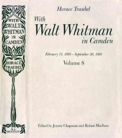 Cover for With Walt Whitman in Camden, Volume 8