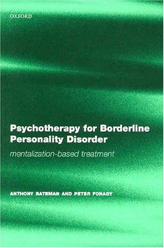 Cover for Psychotherapy for borderline personality disorder