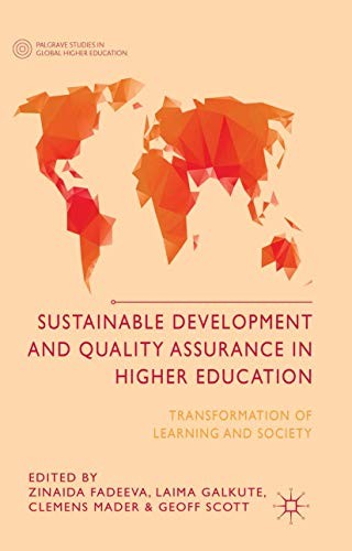 Cover for Sustainable Development and Quality Assurance in Higher Education