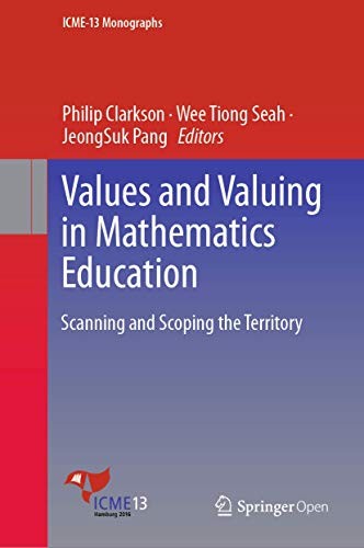 Cover for Values and Valuing in Mathematics Education