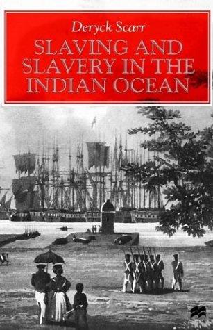 Cover for Slaving and slavery in the Indian Ocean