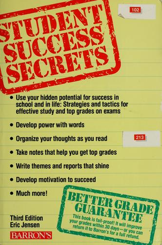 Cover for Student success secrets