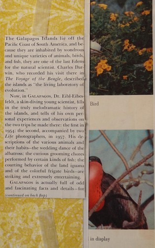 Cover for Galapagos