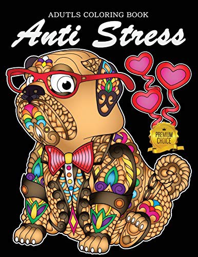 Cover for Anti Stress Adutls Coloring Book