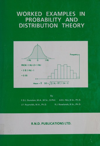 Cover for Worked Examples in Probability