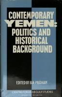 Cover for Contemporary Yemen