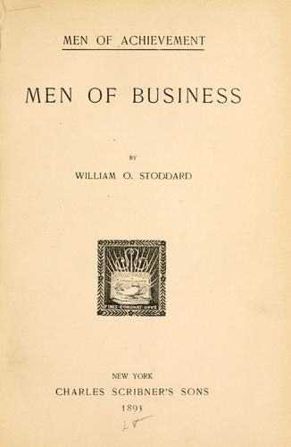 Cover for Men of business