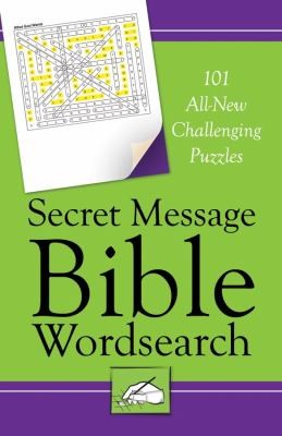 Cover for Secret Message Bible Word Search