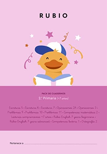 Cover for Pack de cuadernos 2.º de Primaria