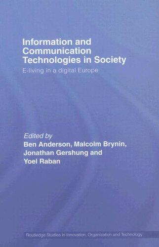 Cover for Information and Communications Technologies in Scociety