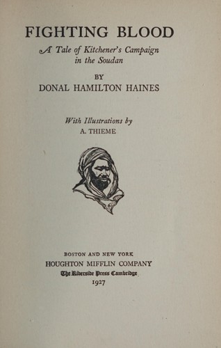 Cover for Fighting blood