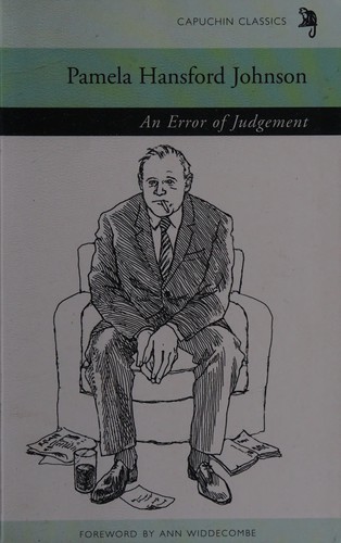 Cover for An error of judgement