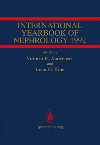 Cover for International Yearbook of Nephrology 1992