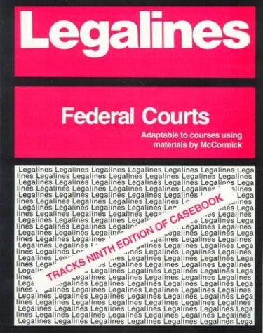 Cover for Legalines: Federal Courts 