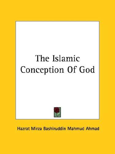 Cover for The Islamic Conception Of God