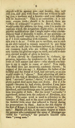 Cover for Mr. Birney's letter to the churches