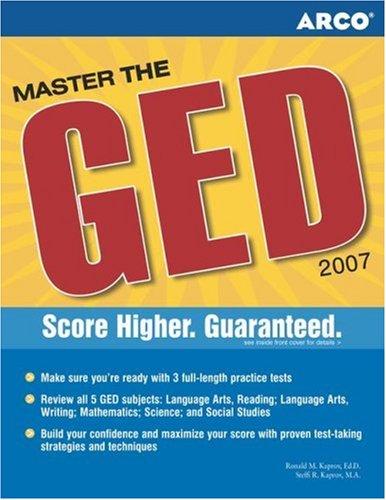 Cover for Master the GED 2007 (Master the Ged)