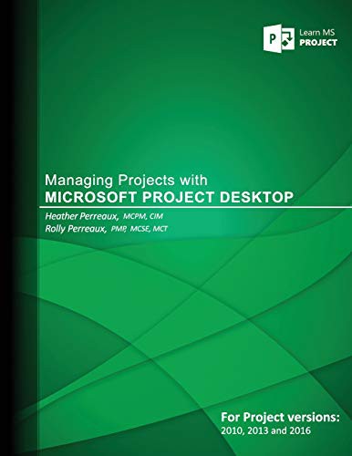 Cover for Managing Projects with Microsoft Project Desktop