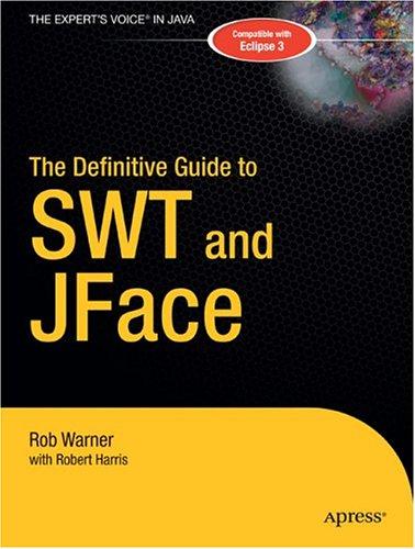 Cover for The definitive guide to SWT and JFace
