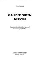 Cover for Gau der guten Nerven