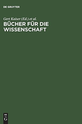 Cover for Bücher für die Wissenschaft