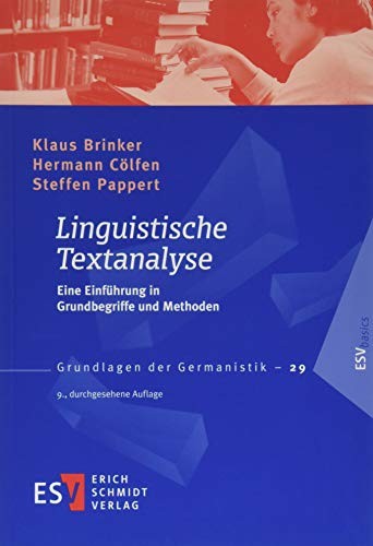Cover for Linguistische Textanalyse