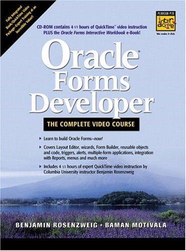 Cover for Oracle Forms Developer