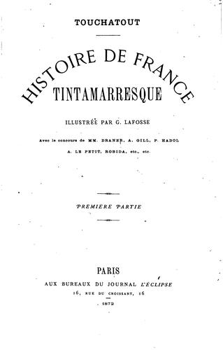 Cover for Histoire de France tintamarresque