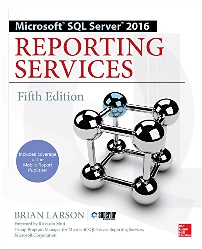 Cover for Microsoft SQL Server 2016 Reporting Services, Fifth Edition
