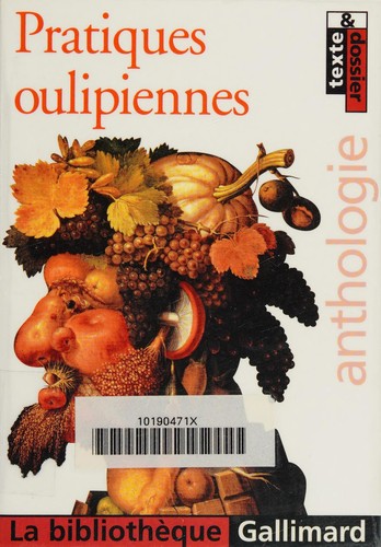 Cover for Pratiques oulipiennes