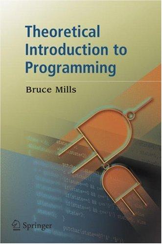 Cover for Theoretical Introduction to Programming