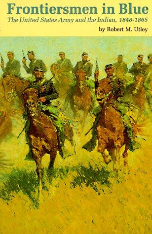 Cover for Frontiersmen in blue