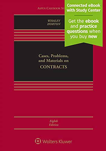 Cover for Cases, Problems, and Materials on Contracts [Connected eBook with Study Center]