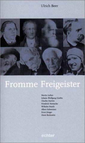 Cover for Fromme Freigeister.