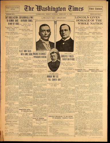 Cover for The Washington times
