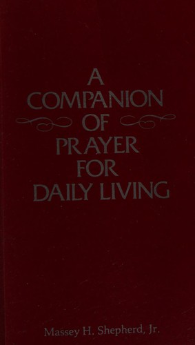 Cover for A Companion of prayer for daily living