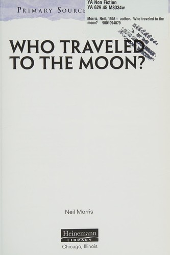Cover for Who Traveled to the Moon?