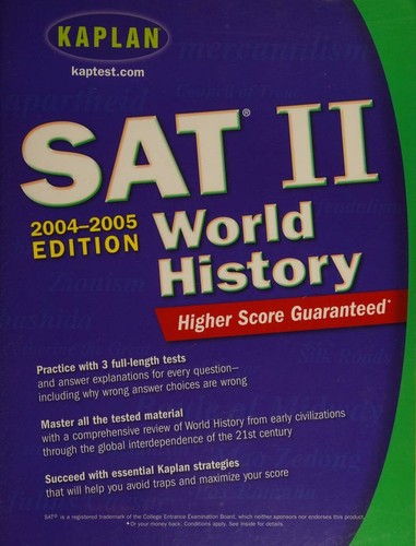 Cover for SAT II.