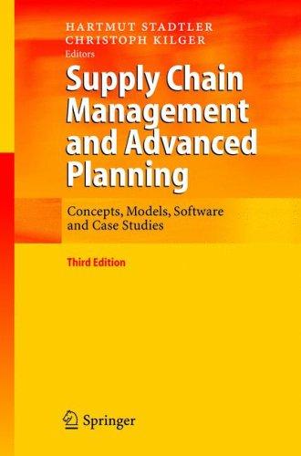 Cover for Supply Chain Management and Advanced Planning