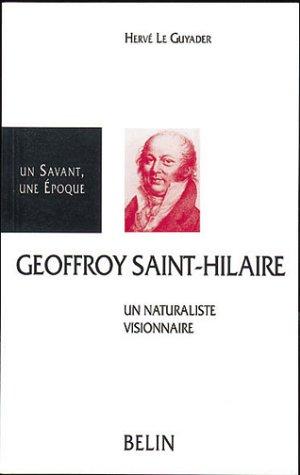 Cover for Etienne Geoffroy Saint-Hilaire, 1772-1844