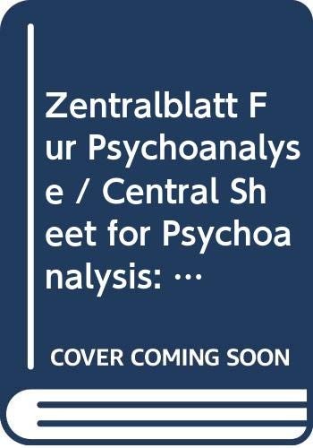 Cover for Zentralblatt fuer Psychoanalyse