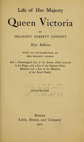 Cover for Life of Her Majesty Queen Victoria