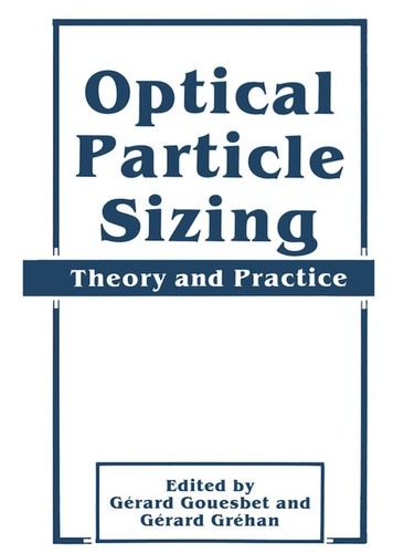 Cover for Optical particle sizing