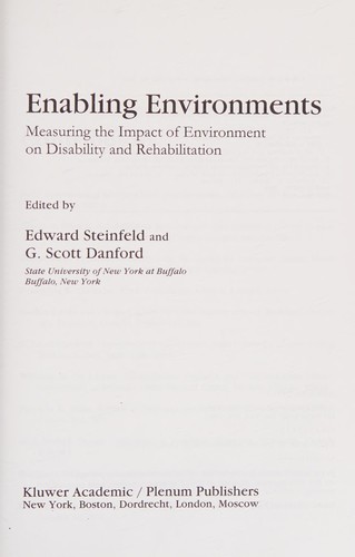 Cover for Enabling environments