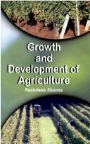 Cover for Growth and Development of Agriculture
