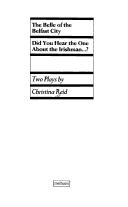 Cover for The Belle of the Belfast City/Did You Hear the One About the Irishman...?/2 Plays