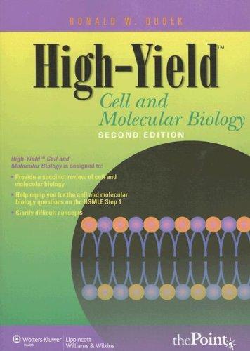 Cover for High-Yield™ Cell and Molecular Biology (High-Yield™ Series)
